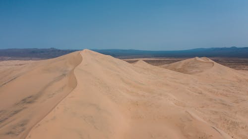 Scenic View of a Desert