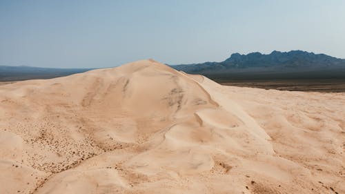 Scenic View of a Desert