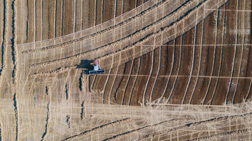 Gratis stockfoto met bovenaanzicht, dronefoto, landbouwgrond
