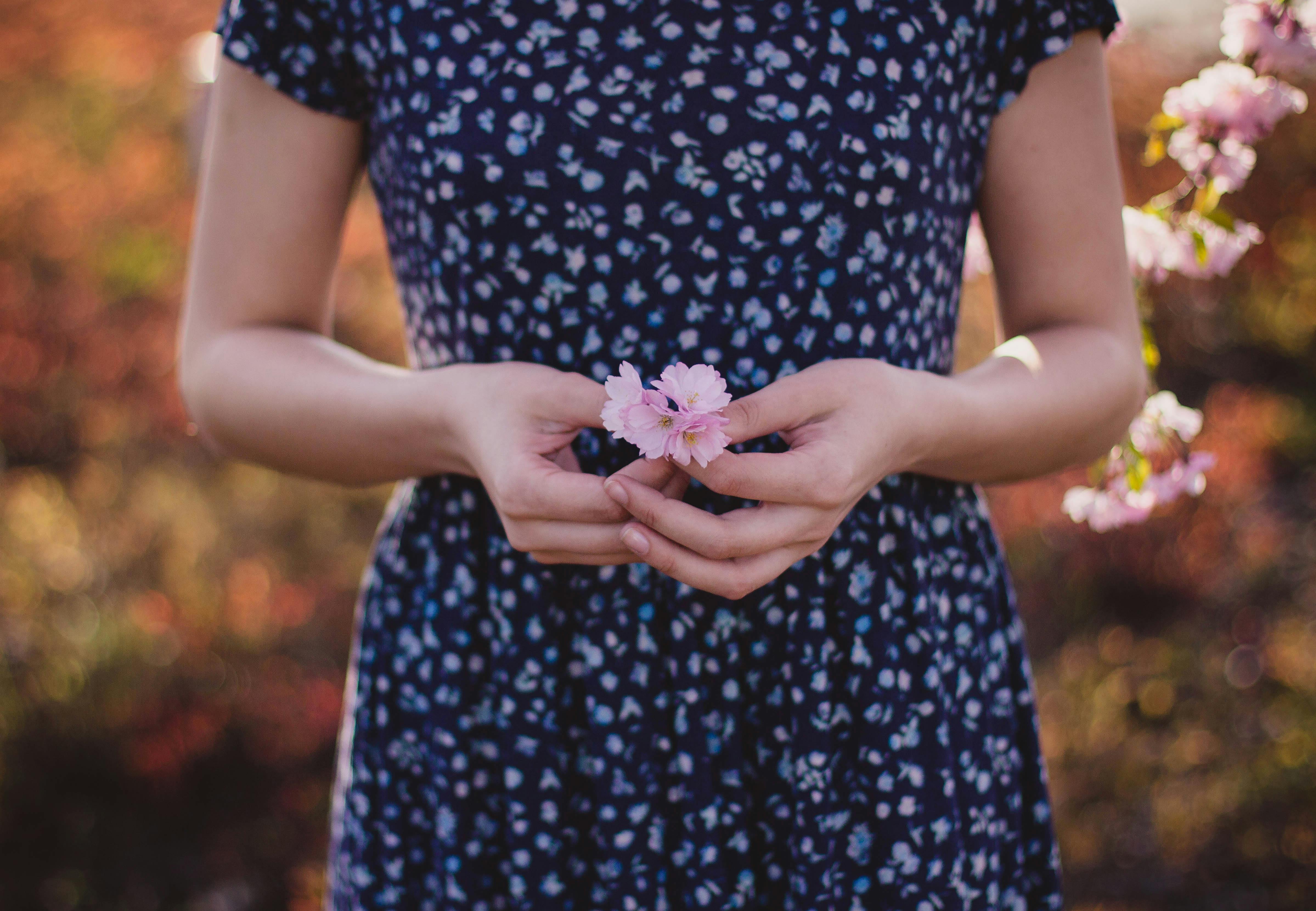 Kostenloses Foto Zum Thema Blumen Frau Frühling