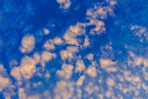 Free Photo of White Cloud Blue Skies Stock Photo