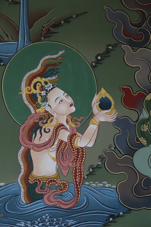 Free stock photo of bhutan, fresco, monastery