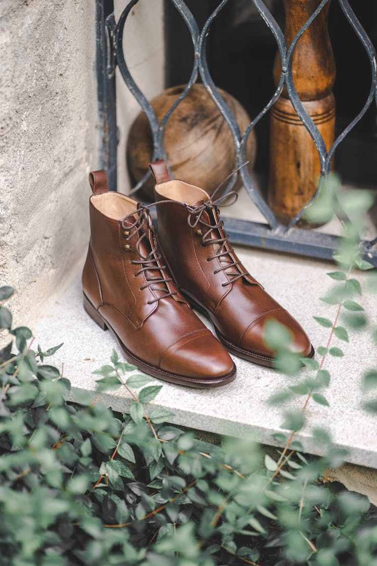 Brown Leather Boots