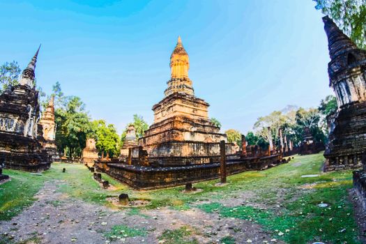 Explore ancient Buddhist temple ruins in Thailand, offering a glimpse into rich cultural heritage.