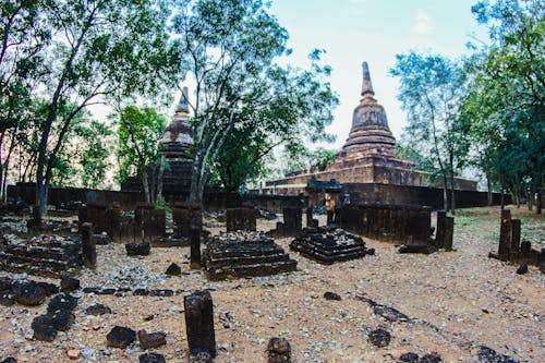 Photo of Brown Concrete Temple