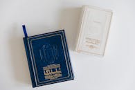 Close up of Jewish Books