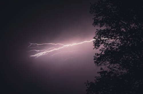 Storm Sky with Lightning