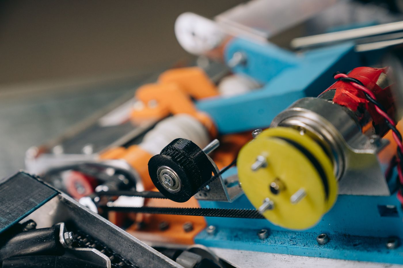 Industrial motor and drive assembly with electrical and mechanical interfaces