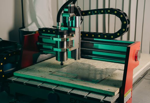 CNC router bed