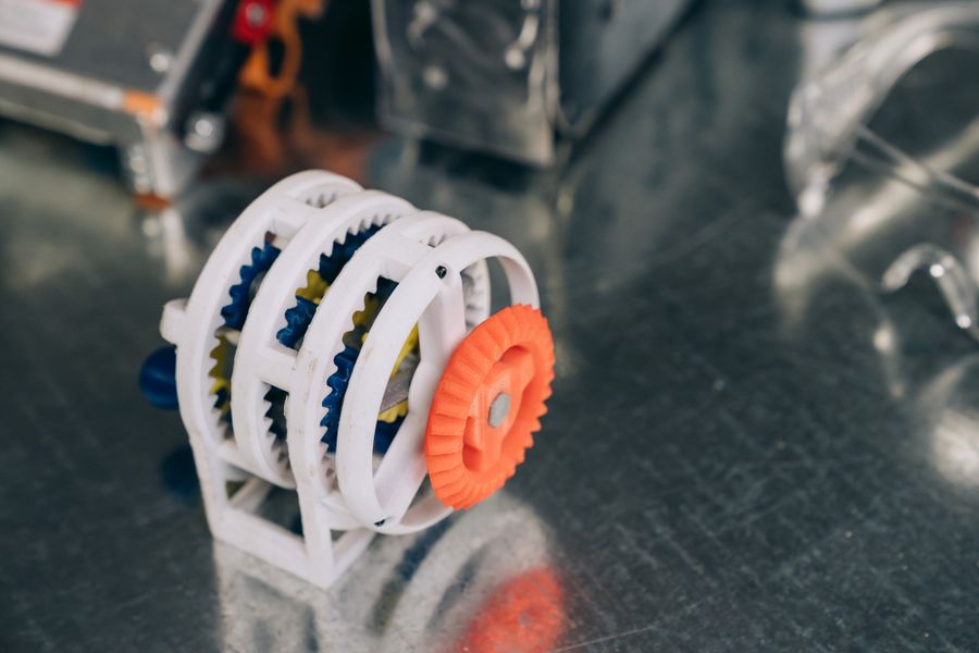 Engranajes impresos en 3D