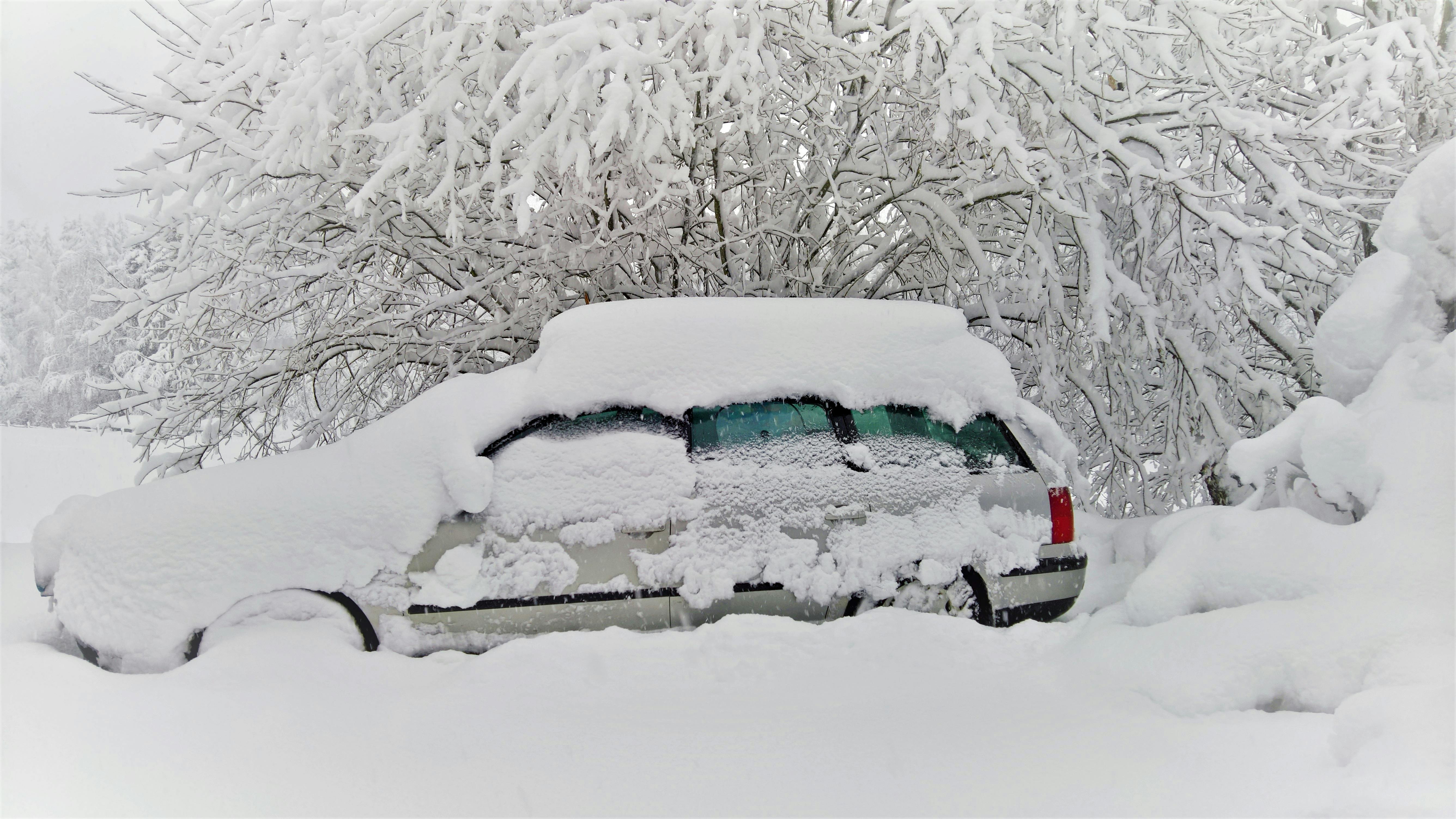 Free stock photo of car, snow, snow hell