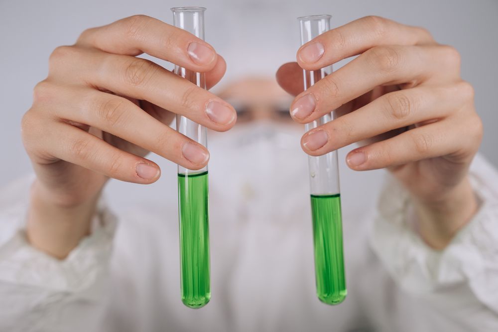 Pool water chemical testing
