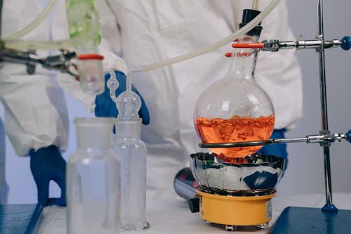 Kostenloses Stock Foto zu becher, biochemie, chemie