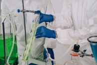 Scientists Experimenting in the Laboratory