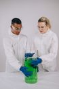 Scientists Experimenting in the Laboratory