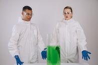 Scientists Experimenting in the Laboratory