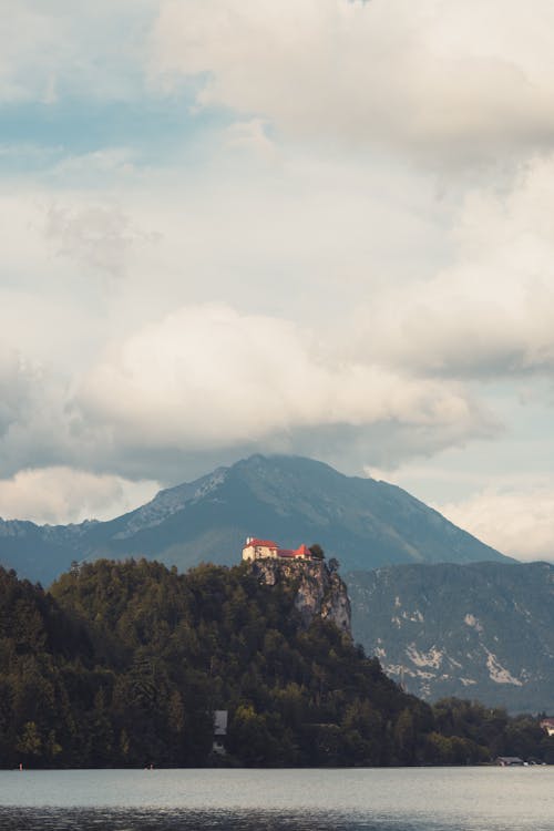 Free A Picturesque Shot of Bled Castle Stock Photo