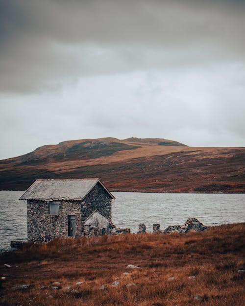 Free A Stone Boathouse at Devoke Water, Eskdale Stock Photo