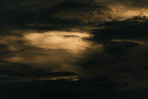Бесплатное стоковое фото с закатное небо, кинематографическое небо, небо