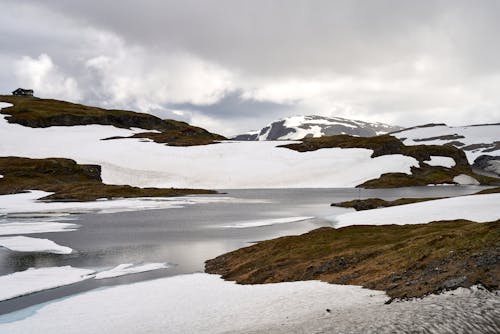 A Snow-Covered Mountain