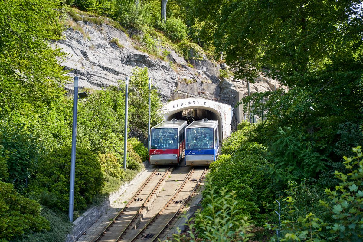 Mount Fløyen Funicular