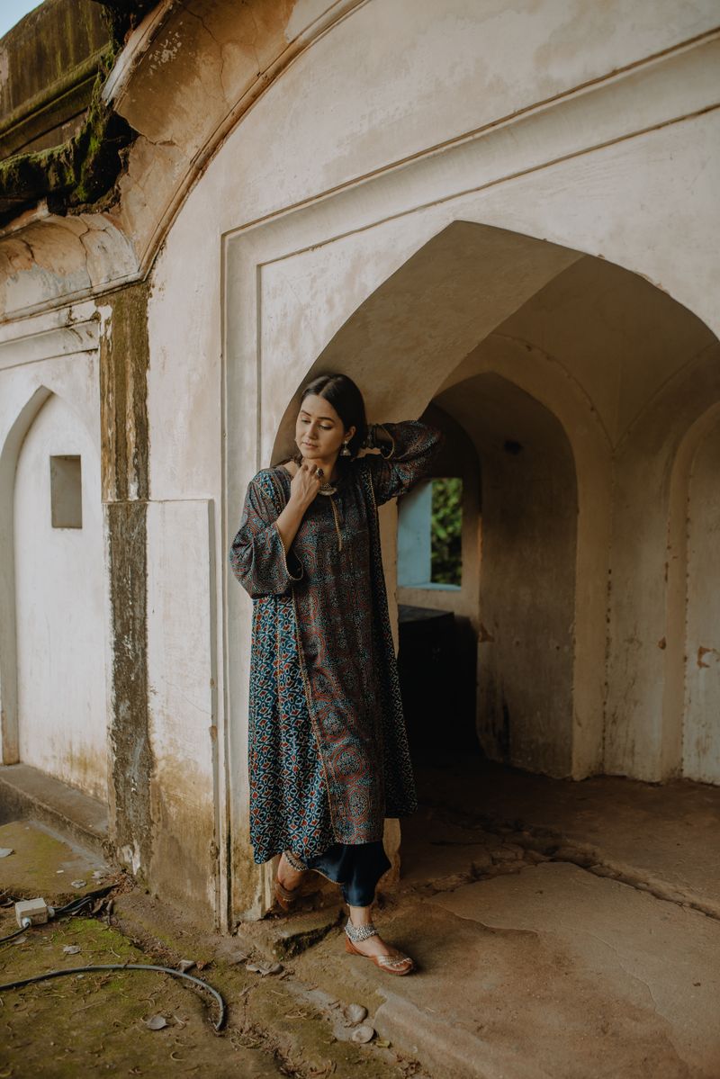 Traditional Green Co-ord Set #998
