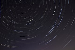 Time Lapse Photo of Stars on Night