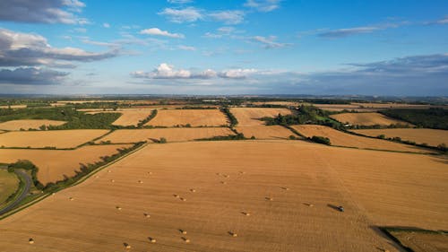 Fotos de stock gratuitas de agrícola, campo, disparo gran angular