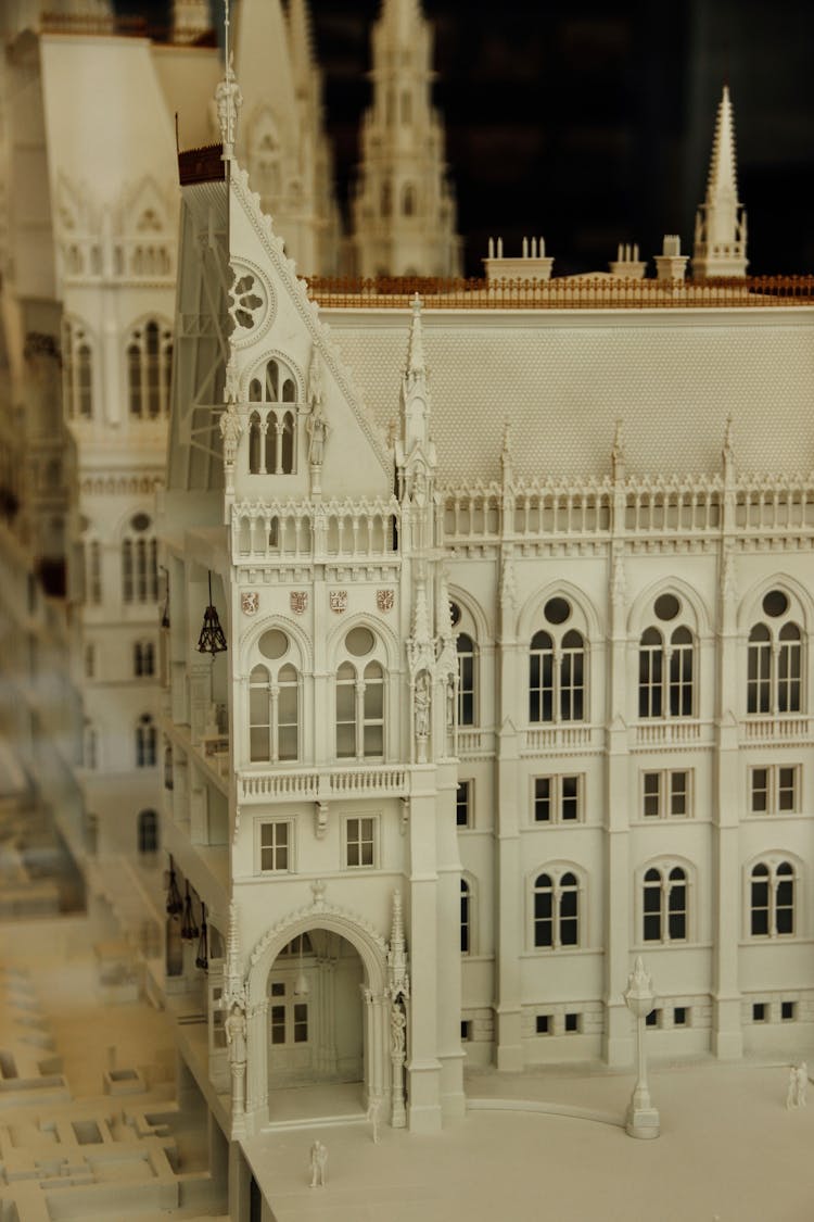 3D Model Of Gothic Building