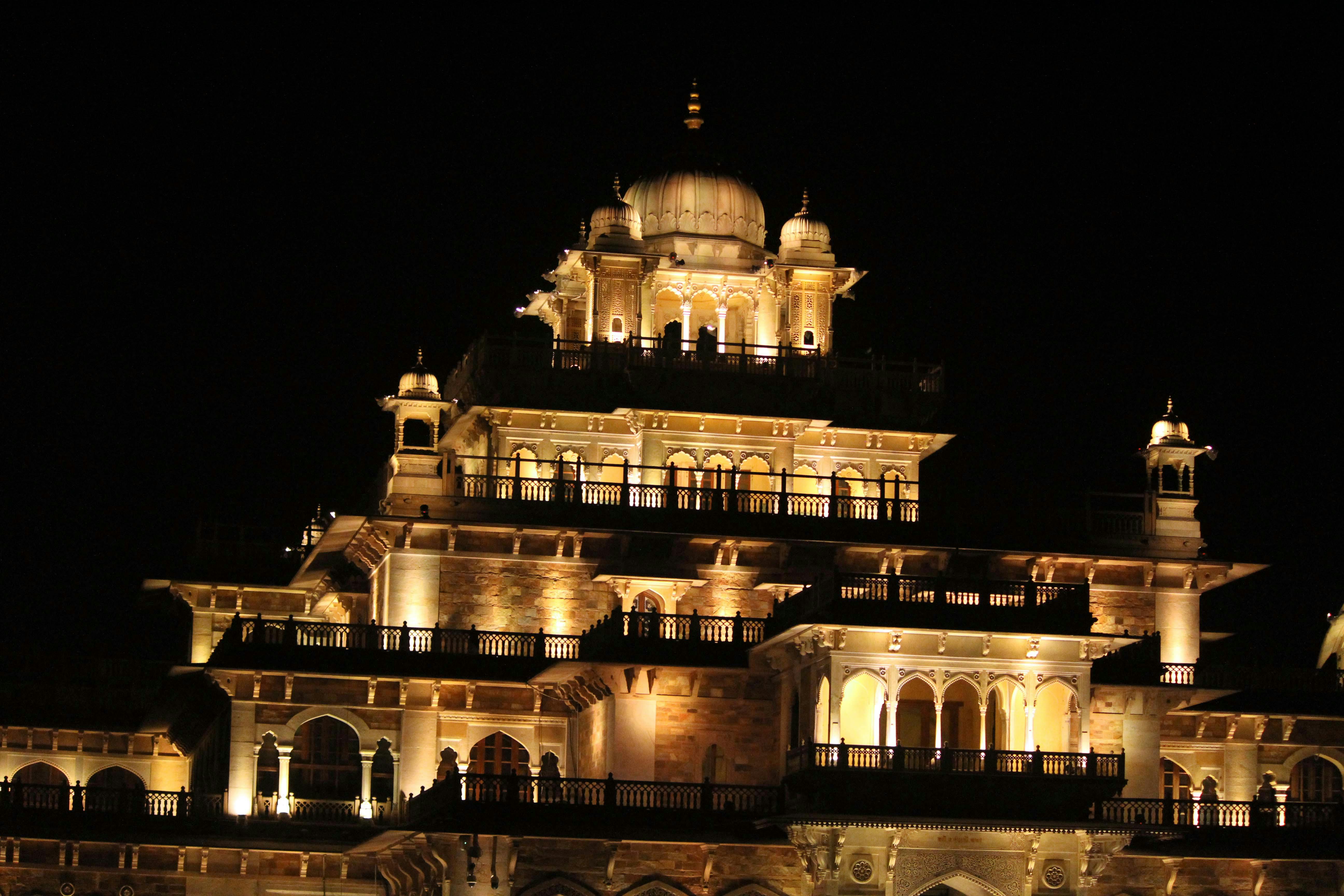 Free stock photo of albert hall, castle, Jaipur