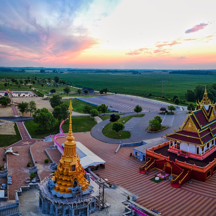 Wat Munisotaram, Buddhist Temple In Hampton, Minnesota