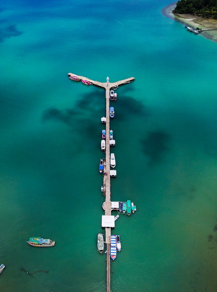 The Bang Bao Pier At Koh Chang, Trat, Thailand