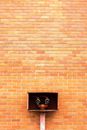 Brown Concrete Brick Wall