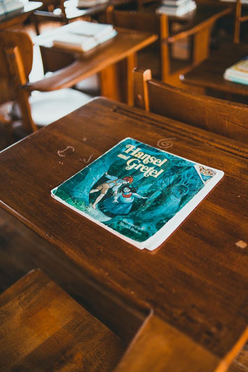 Childrens Book on a School Table 