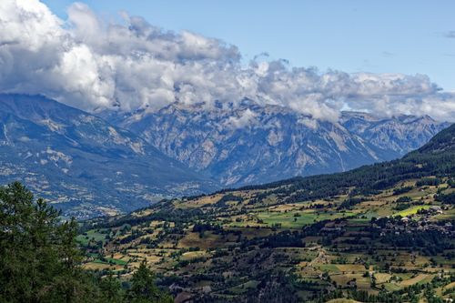 Free Breathtaking view of the mountains and valleys near Marseille, France Stock Photo