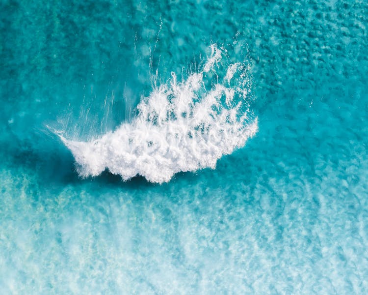 Top View Of A Wave