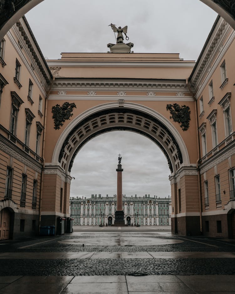 Winter Palace In Saint Petersburg