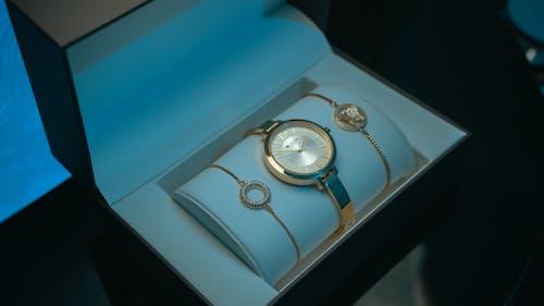 Watch and Bracelets in a Box 