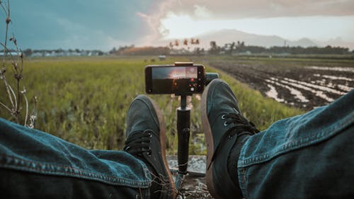 Free stock photo of camera, gimbal