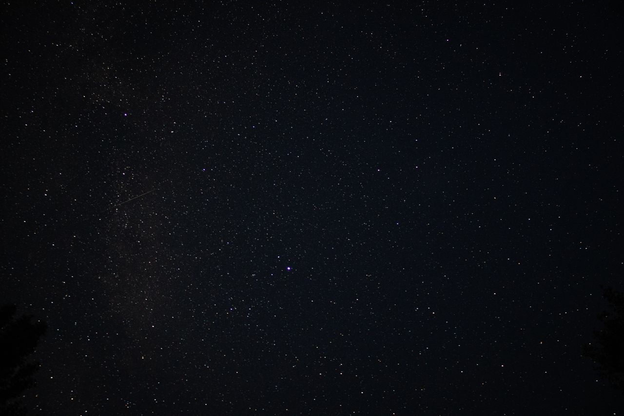 a mesmerizing star filled sky over the wilderness of russia capturing