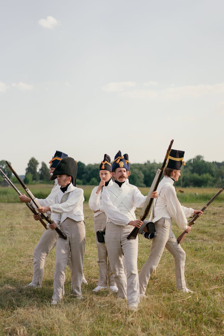 Soldiers In A Formation