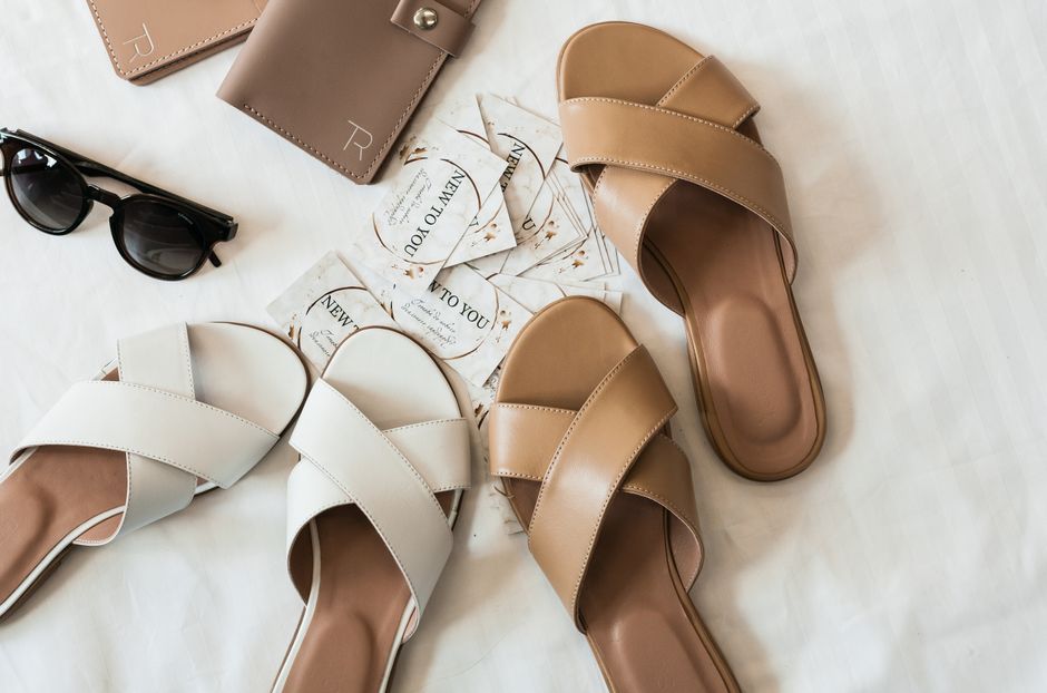 7 looks de verão com sandálias rasteiras