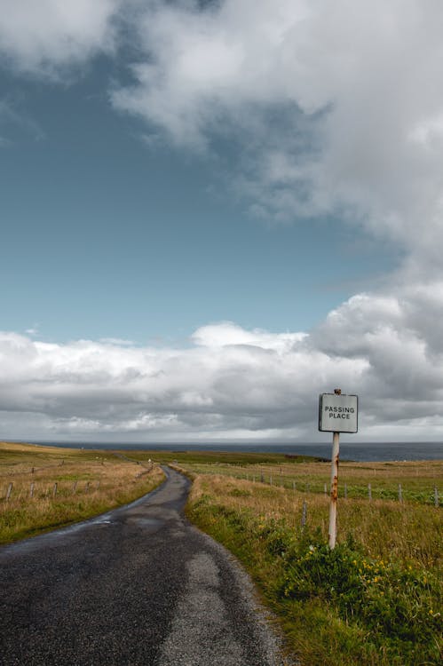 Paved Road in the Countryside