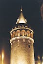Galata Tower at Night