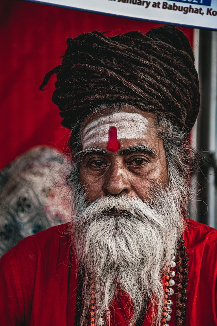 Portrait Of A Man With A Beard