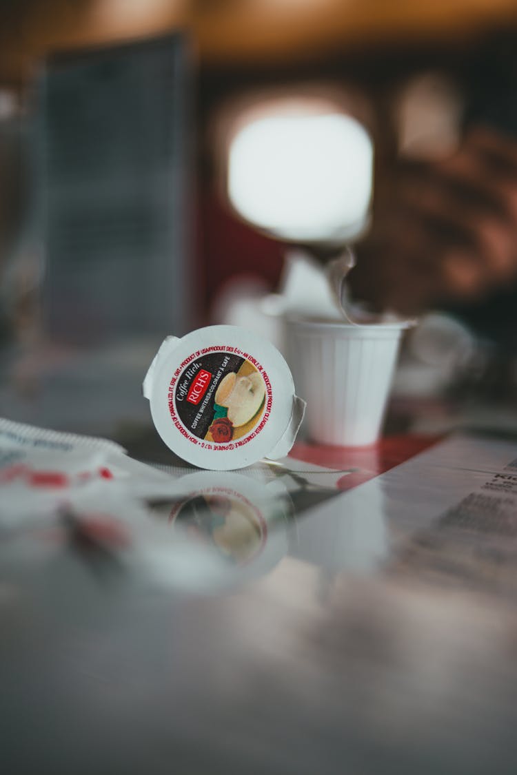 Close-up Of A Capsule For A Coffee Machine 