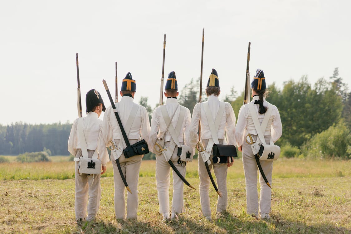 Kostnadsfri bild av armén, gevär, historisk återskapande