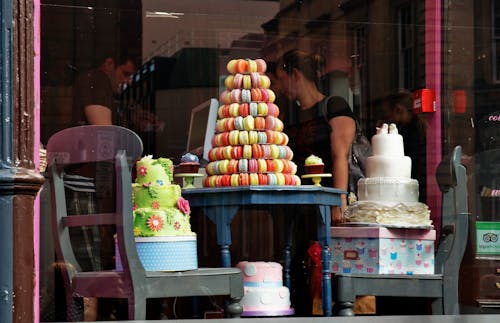 Free stock photo of bakery, big city, coloured