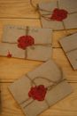 Recycled Paper Envelopes with String