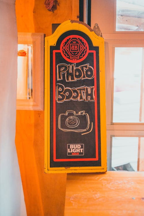 Free Photo Booth Sign Stock Photo